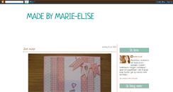 Desktop Screenshot of mariee-elise.blogspot.com