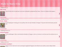 Tablet Screenshot of mariee-elise.blogspot.com