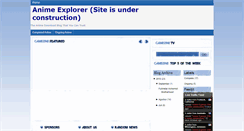 Desktop Screenshot of anime-explorer.blogspot.com