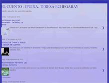 Tablet Screenshot of elcuentoipuina.blogspot.com