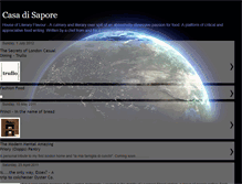 Tablet Screenshot of casadisapore.blogspot.com