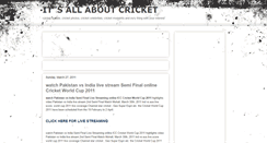 Desktop Screenshot of cricket2boom.blogspot.com