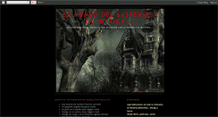 Desktop Screenshot of elmundodelsuspense.blogspot.com