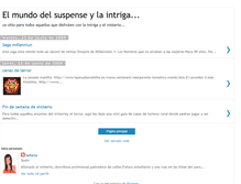 Tablet Screenshot of elmundodelsuspense.blogspot.com