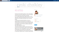 Desktop Screenshot of nikichalkley.blogspot.com