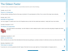 Tablet Screenshot of ithegideonfactor.blogspot.com