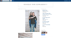 Desktop Screenshot of hoorayforedwards.blogspot.com