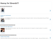 Tablet Screenshot of hoorayforedwards.blogspot.com