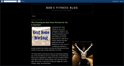 Desktop Screenshot of bobsfitnesssite.blogspot.com