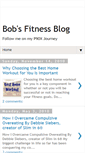 Mobile Screenshot of bobsfitnesssite.blogspot.com