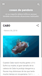 Mobile Screenshot of cosasdepandora.blogspot.com
