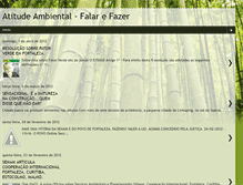 Tablet Screenshot of falarefazerambiental.blogspot.com