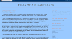 Desktop Screenshot of misanthropiste.blogspot.com