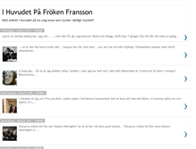 Tablet Screenshot of frokenfransson.blogspot.com