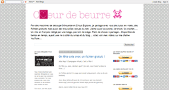 Desktop Screenshot of coeur-de-beurre.blogspot.com