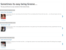 Tablet Screenshot of easybeinggreene.blogspot.com