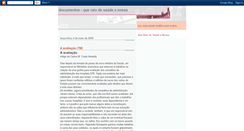 Desktop Screenshot of documentosqueraiodesaudeanossa.blogspot.com