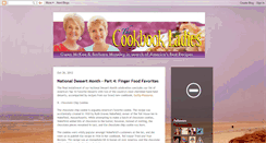 Desktop Screenshot of cookbookladies.blogspot.com