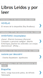 Mobile Screenshot of librosleidosyporleer.blogspot.com