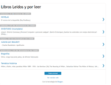 Tablet Screenshot of librosleidosyporleer.blogspot.com