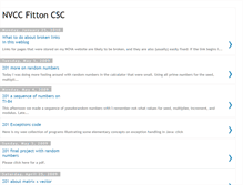 Tablet Screenshot of nvcc-fitton-csc.blogspot.com