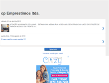 Tablet Screenshot of cpcreditopessoal.blogspot.com