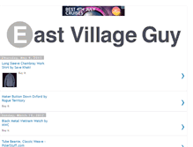 Tablet Screenshot of eastvillageguy.blogspot.com