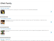 Tablet Screenshot of oneilfam.blogspot.com