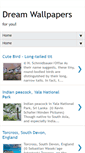 Mobile Screenshot of dreamwallpage.blogspot.com