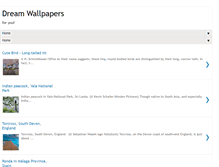 Tablet Screenshot of dreamwallpage.blogspot.com