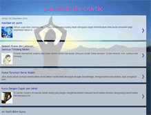 Tablet Screenshot of langsingitucantik.blogspot.com