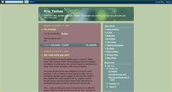 Desktop Screenshot of krisyankee.blogspot.com