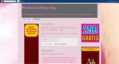 Desktop Screenshot of decomprasmarykay.blogspot.com
