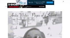 Desktop Screenshot of anitawrites.blogspot.com