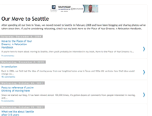 Tablet Screenshot of ourmovetoseattle.blogspot.com