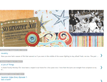 Tablet Screenshot of nogreaterjoyblog.blogspot.com