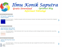 Tablet Screenshot of ilmukoniksaputra.blogspot.com