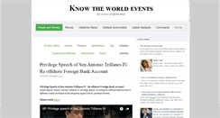 Desktop Screenshot of knowtheevent.blogspot.com