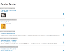Tablet Screenshot of genderbend.blogspot.com