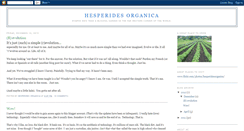 Desktop Screenshot of hesperidesorganica.blogspot.com