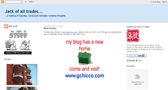 Desktop Screenshot of gchicco.blogspot.com