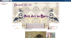 Desktop Screenshot of folkartbykerry.blogspot.com