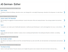 Tablet Screenshot of estherasgerman.blogspot.com