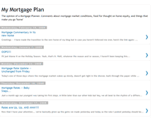 Tablet Screenshot of mymortgageplan.blogspot.com