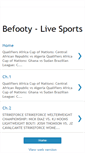 Mobile Screenshot of befooty08.blogspot.com