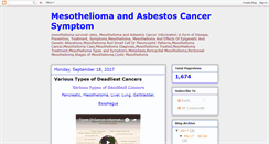 Desktop Screenshot of mesothelioma-asbestos-cancer-symptom.blogspot.com