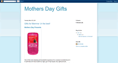 Desktop Screenshot of mothersdaygiftsuk.blogspot.com