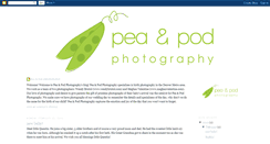 Desktop Screenshot of peaandpodphoto.blogspot.com