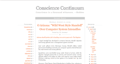 Desktop Screenshot of consciencecontinuum.blogspot.com