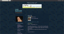 Desktop Screenshot of lovezaeborahh.blogspot.com